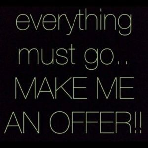 Clothes, Jewelry, Shoes, Purses, Men’s Sweaters.